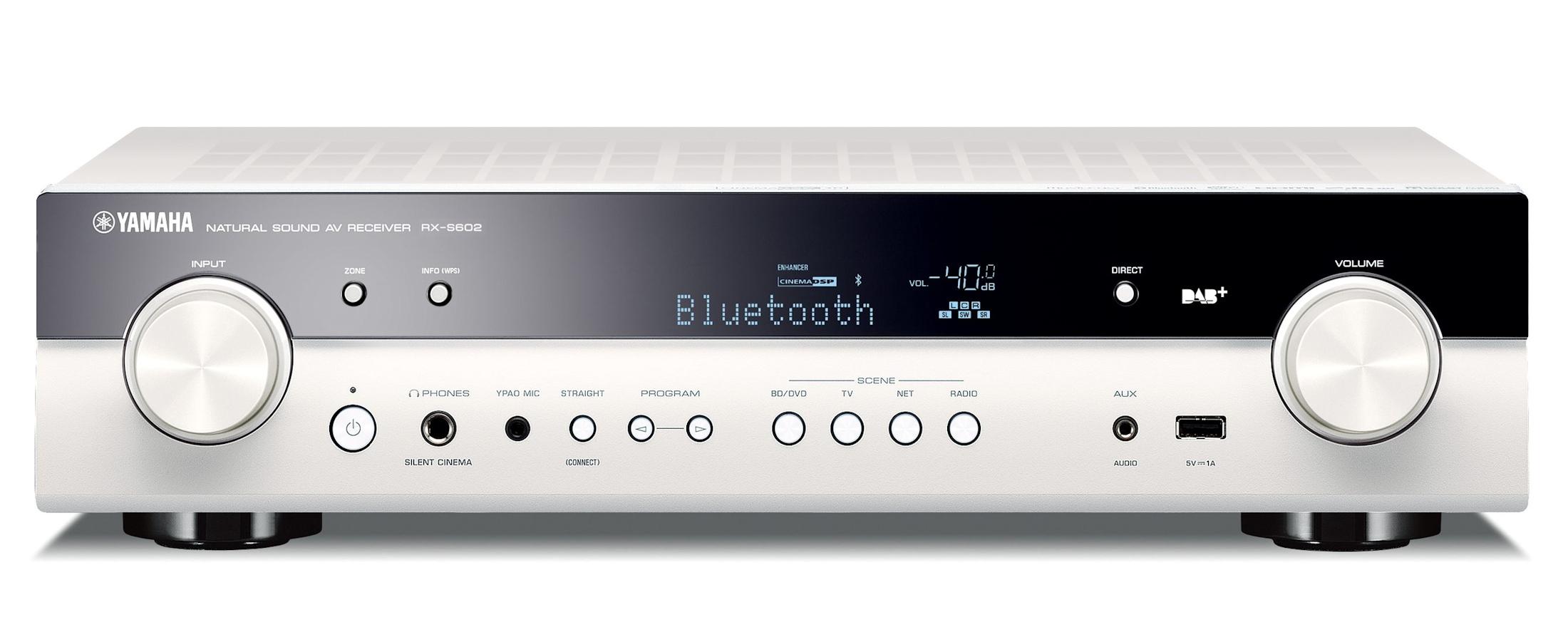 Amplituner Yamaha MusicCast RX-S602 (biały)