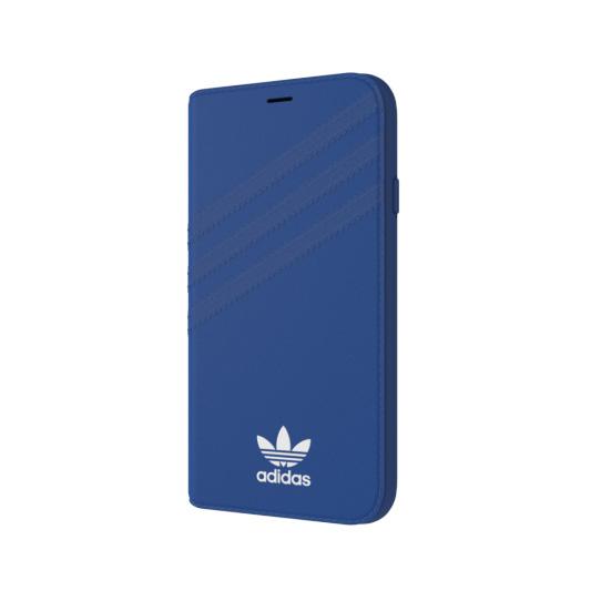 Etui Adidas Booklet Suede FW17 iPhone 6/7/8 (niebieski)