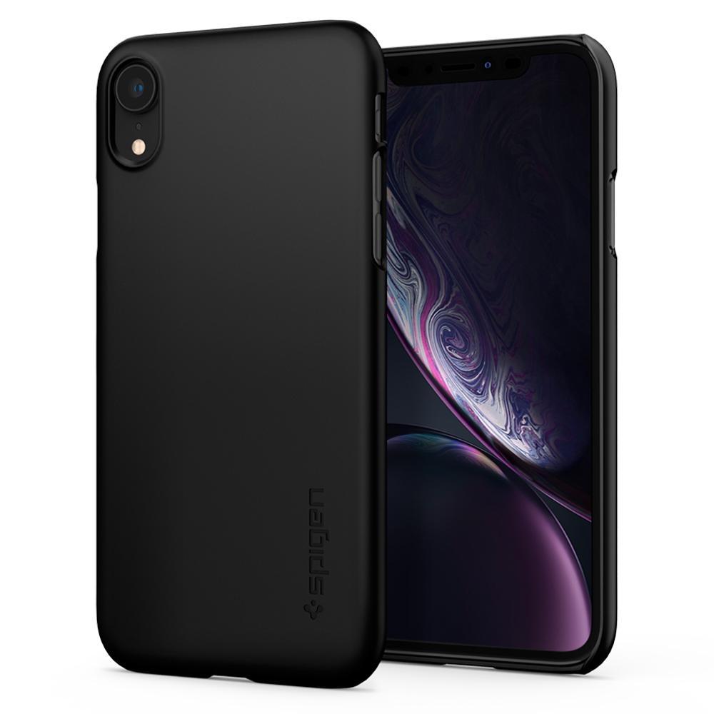 Etui Spigen Thin Fit 064CS24864 do iPhone Xr (czarny)