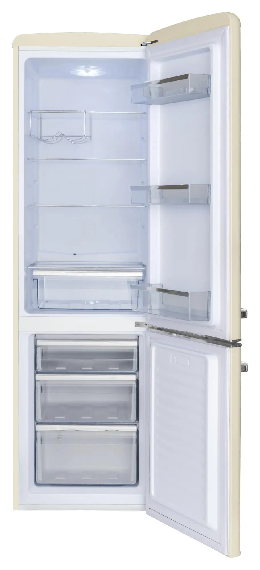 Lodówka Amica FK2965.3GAA 181cm Beżowy