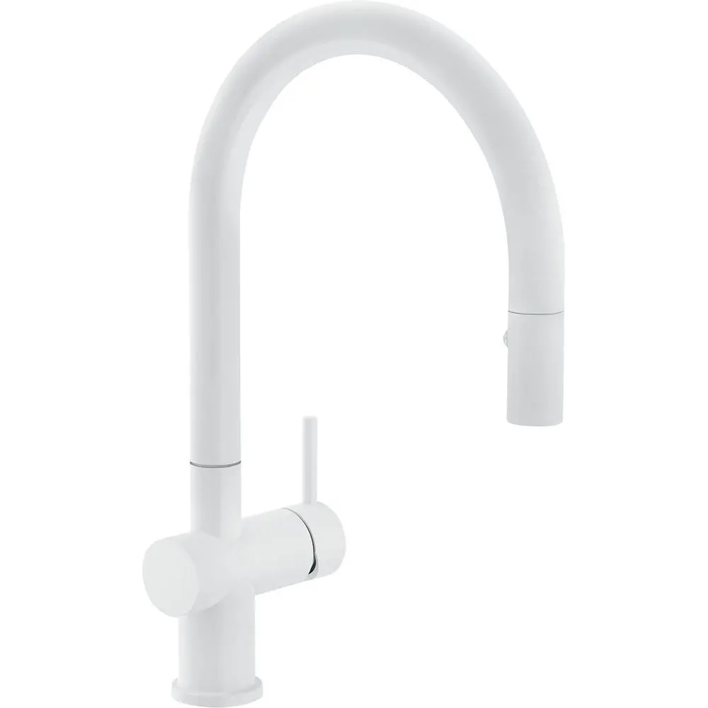 Bateria Franke Active Pull-Out Spray Biały Stal szlachetna