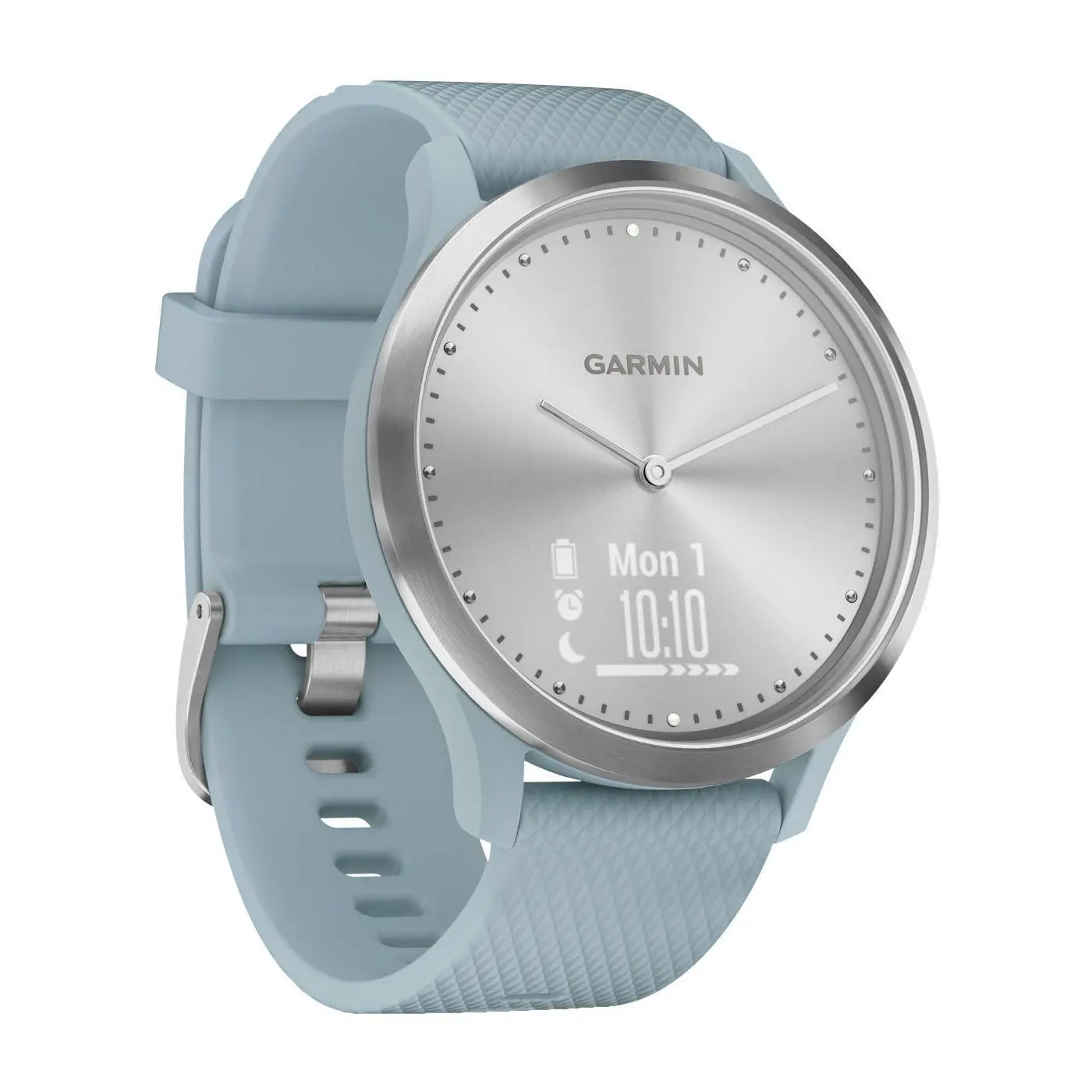 Zegarek sportowy Garmin Vivomove HR Sport 43mm Srebrny