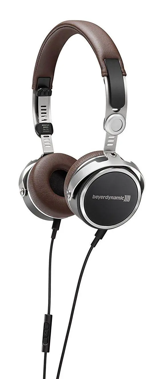Słuchawki przewodowe Beyerdynamic Aventho Wired Nauszne Mikrofon Brązowy