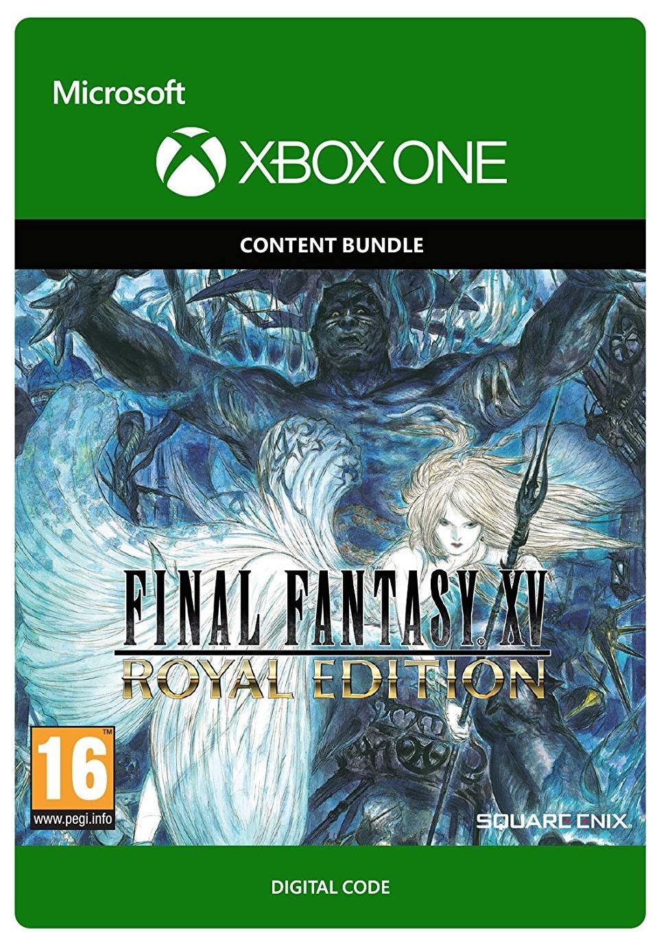 Final Fantasy XV - Edycja Royal [kod aktywacyjny] - Gra na Xbox One (Kompatybilna z Xbox Series X/S)