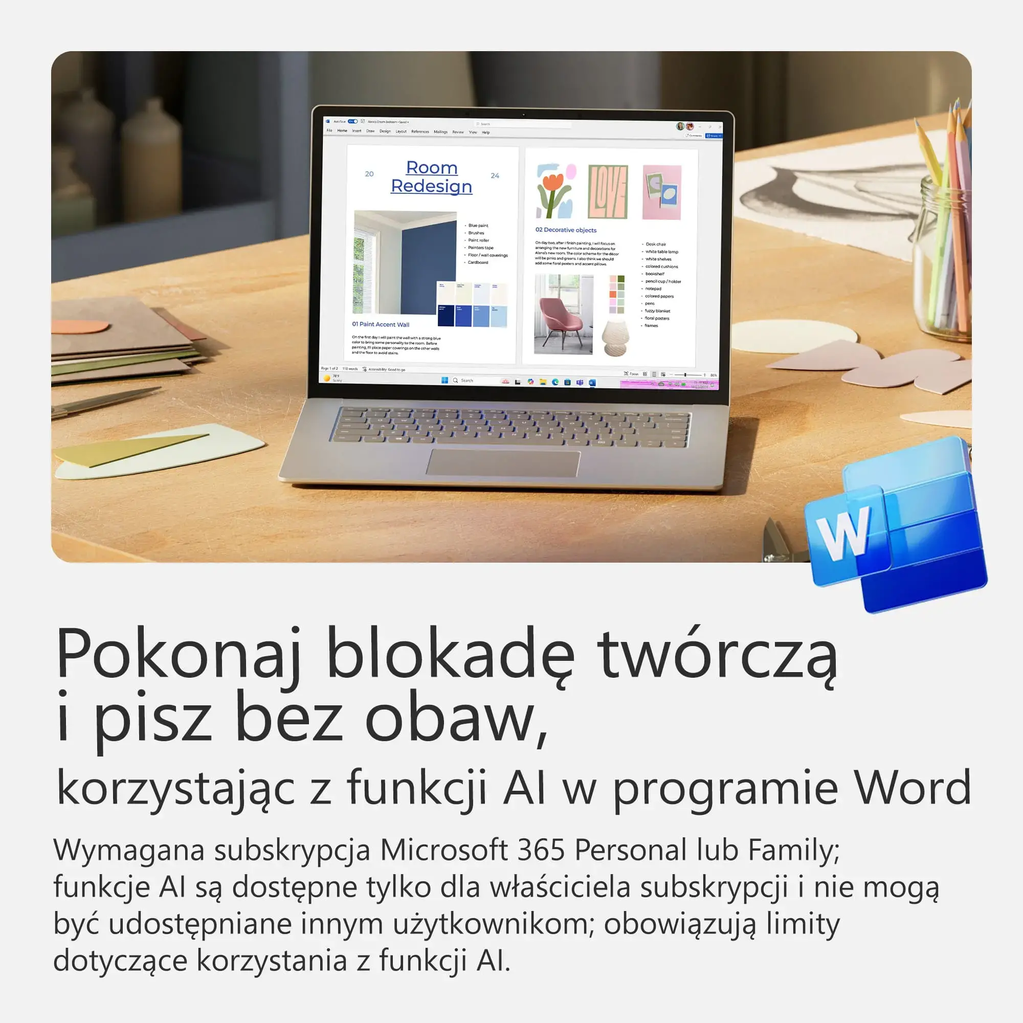 Program Microsoft Office 365 Personal PL Box 1stan/1Rok