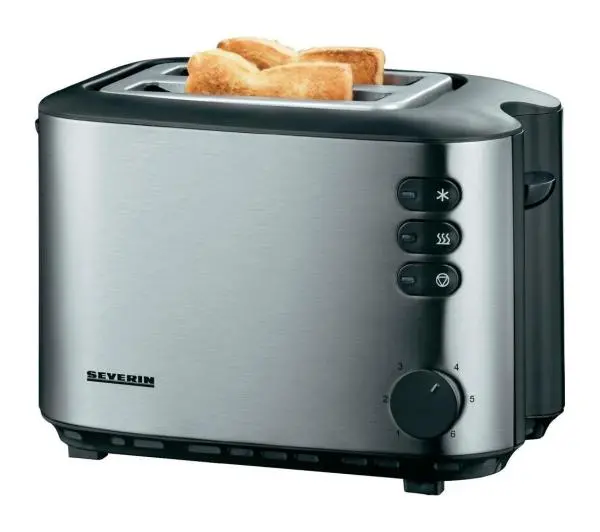 Severin AT 2514 Ruszt do bułek Rozmrażanie 850W