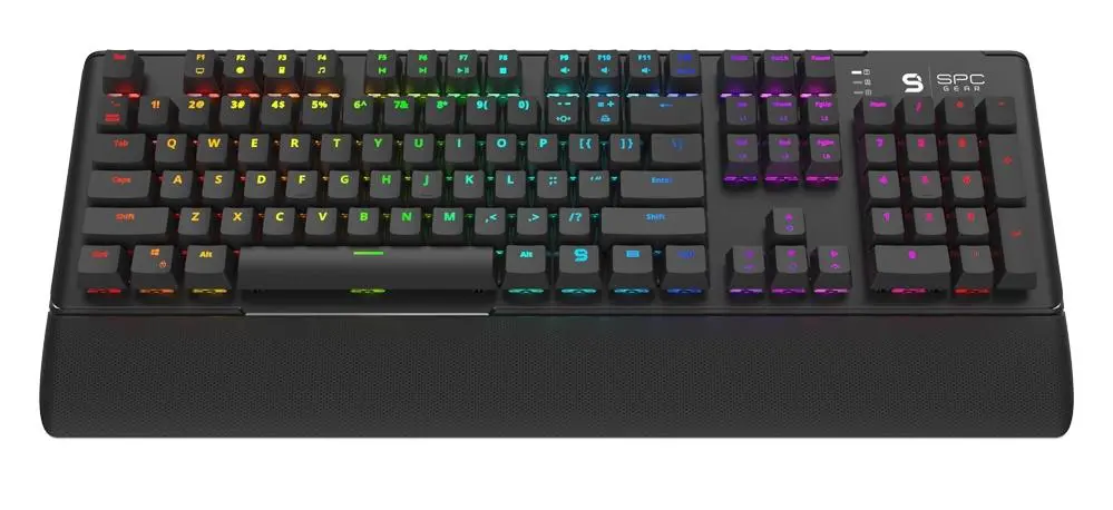 Klawiatura mechaniczna SPC Gear GK550 Omnis Kailh Red RGB Czarny