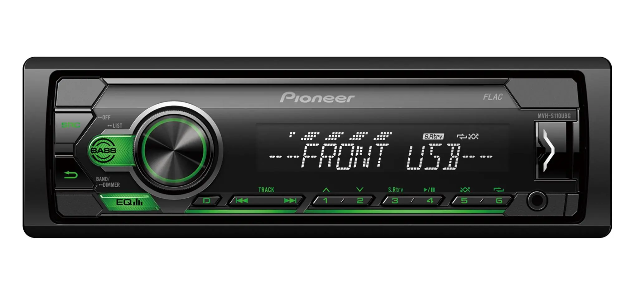 Radioodtwarzacz samochodowy Pioneer MVH-S110UBG z USB 4x50W