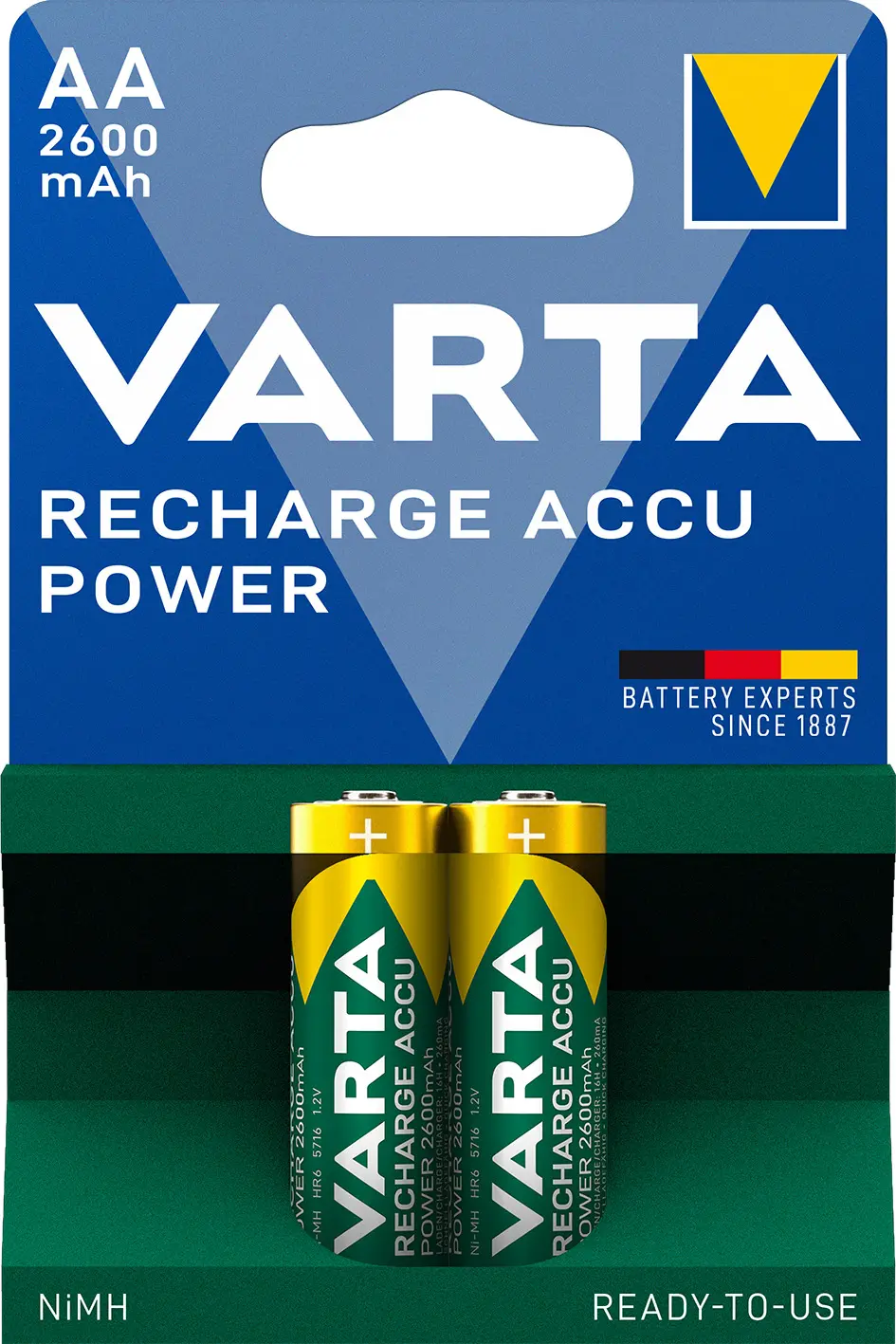 Akumulatorki VARTA Rechargeable ACCU AA 2600mAh 2szt.