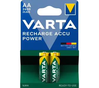 Akumulatorki VARTA Rechargeable ACCU AA 2600mAh 2szt.