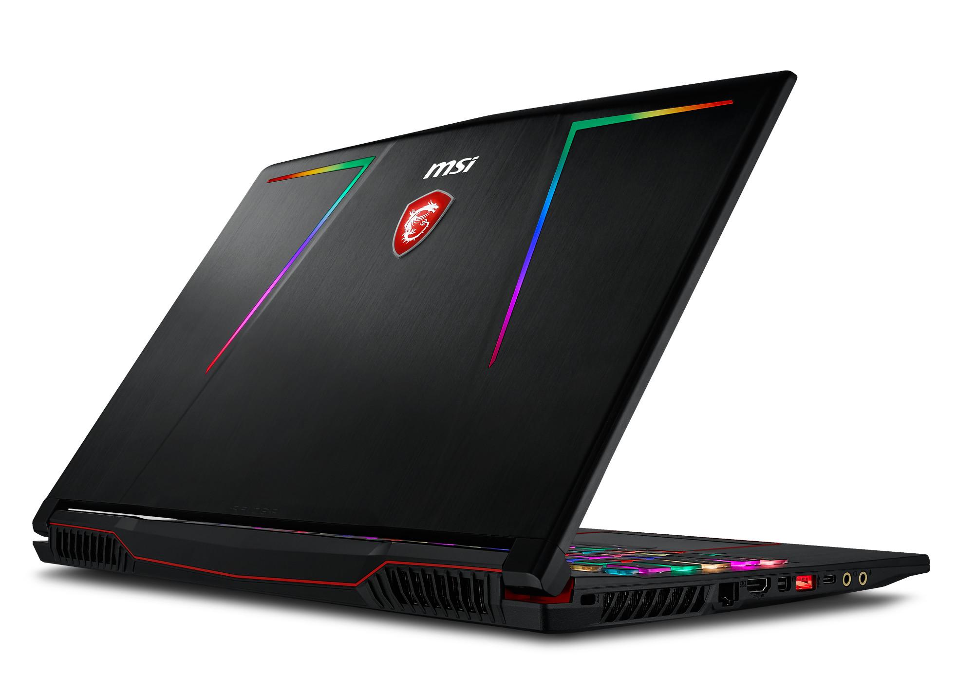 MSI Raider RGB 8RE GE63 15,6" Intel® Core™ i7-8750H 8GB RAM 1TB Dysk GTX1060 Grafika Win10