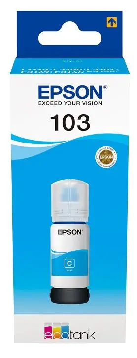 Tusz Epson EcoTank 103 C13T00S24A Błękitny 65 ml