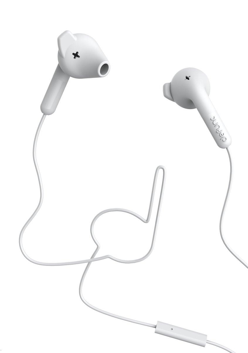 Słuchawki przewodowe DeFunc Earbud GO Hybrid (biały)