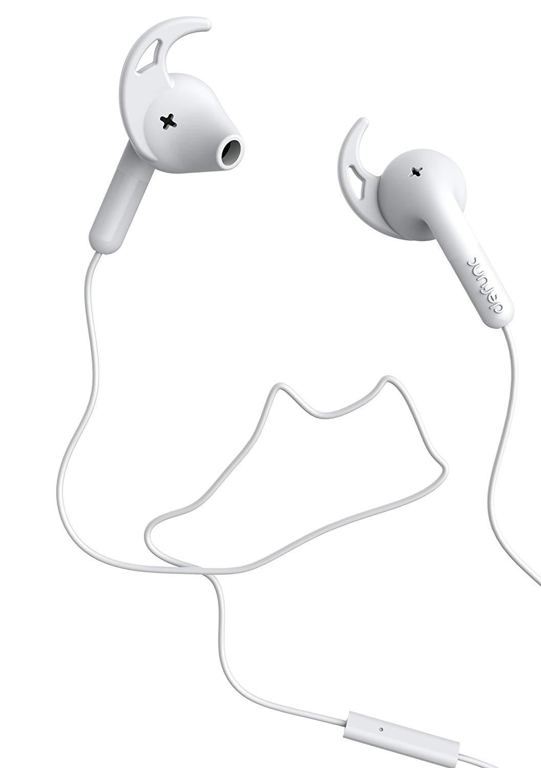 Słuchawki przewodowe DeFunc Earbud GO Sport (biały)