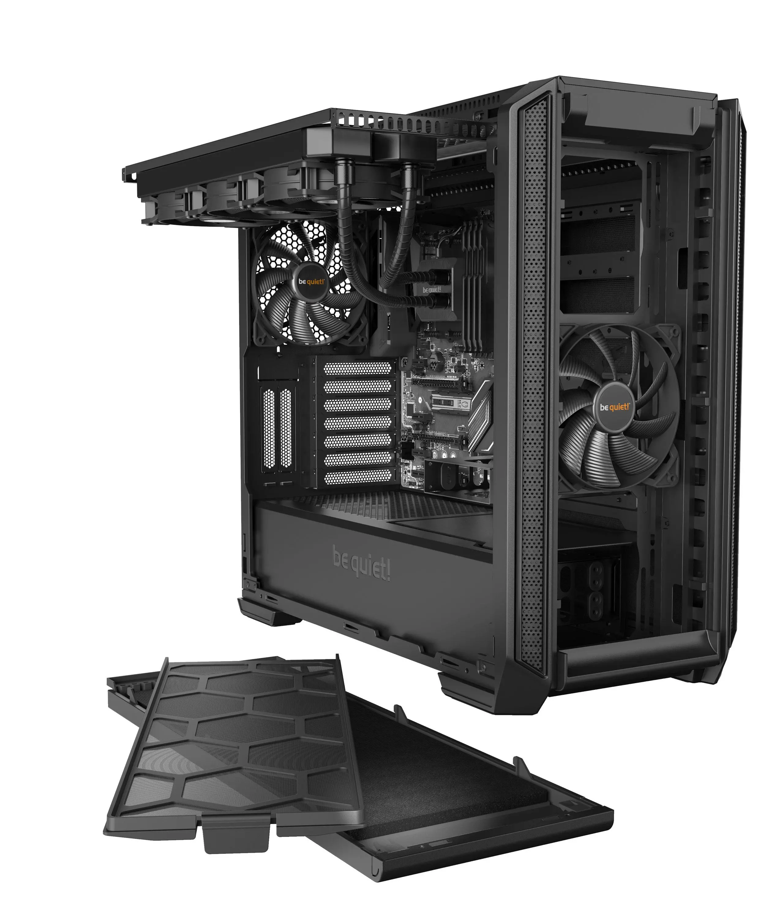 Obudowa be quiet! Silent Base 601 Black Czarny