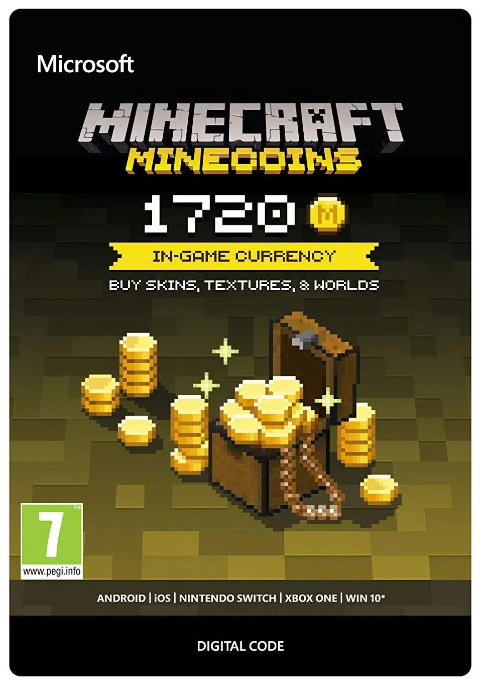 Minecraft - Minecoins 1720 monet [kod aktywacyjny] Xbox One