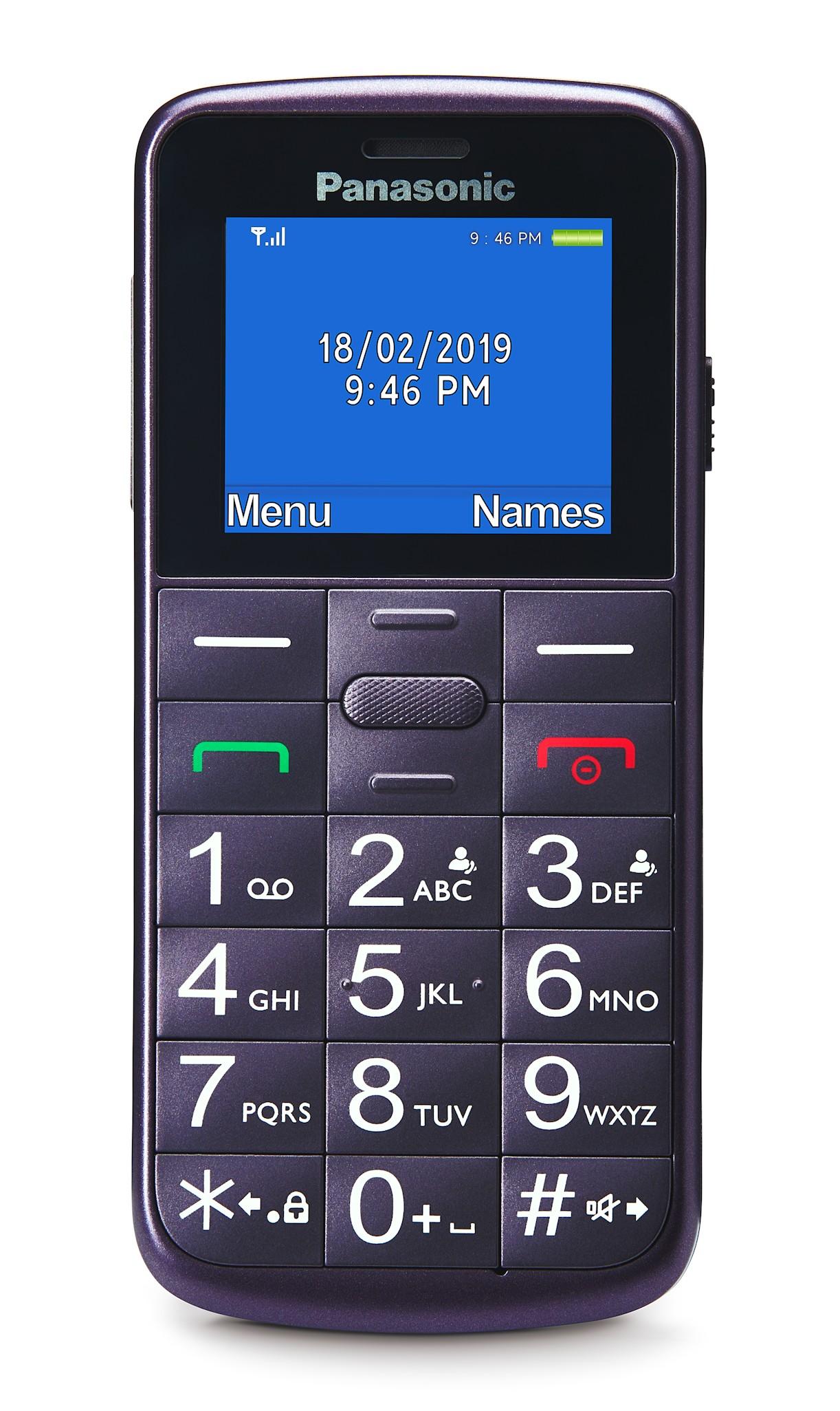 Telefon Panasonic KX-TU110EXV (fioletowy)