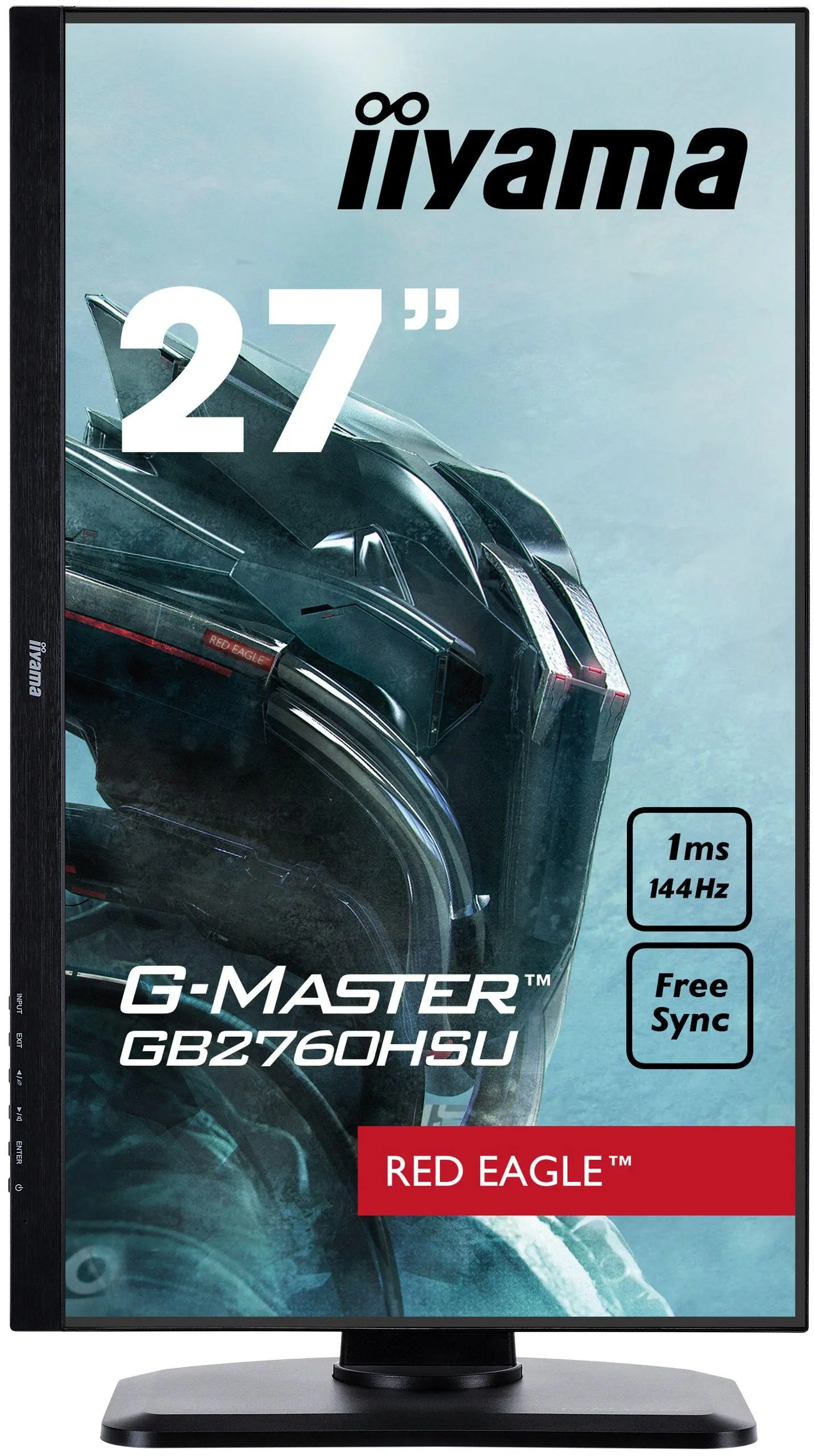 Monitor iiyama G-Master Red Eagle GB2760HSU-B1 27" Full HD TN 144Hz 1ms Gamingowy