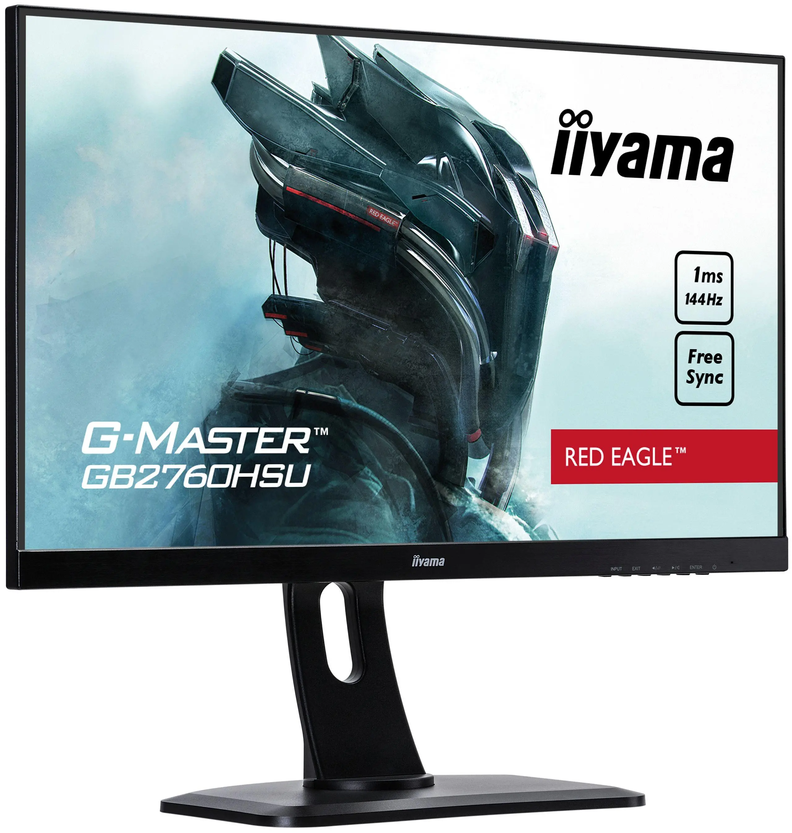 Monitor iiyama G-Master Red Eagle GB2760HSU-B1 27" Full HD TN 144Hz 1ms Gamingowy