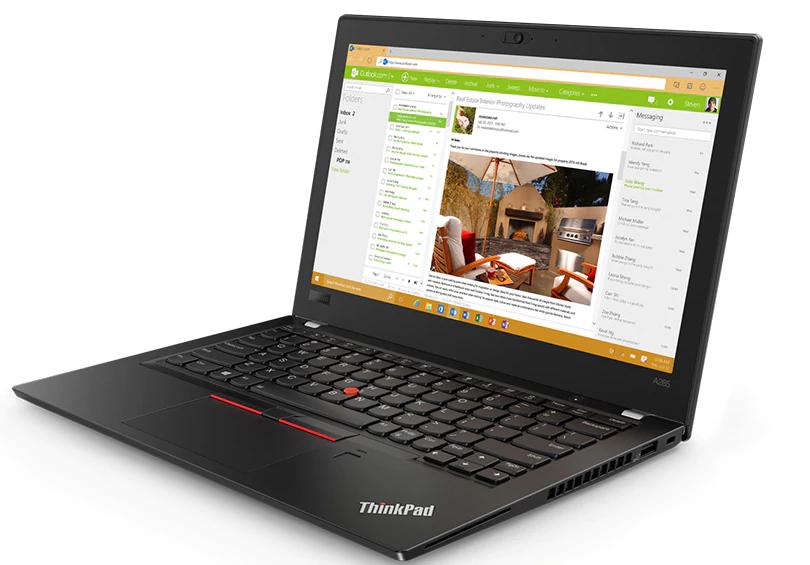 Lenovo ThinkPad A285 12,5" AMD Ryzen 5 Pro 2500U 8GB RAM 256GB Dysk SSD Win10 Pro