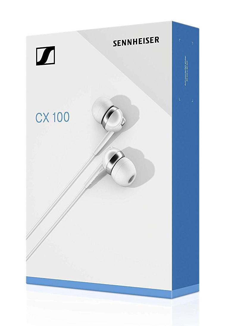 Słuchawki przewodowe Sennheiser CX 100 Dokanałowe Biały