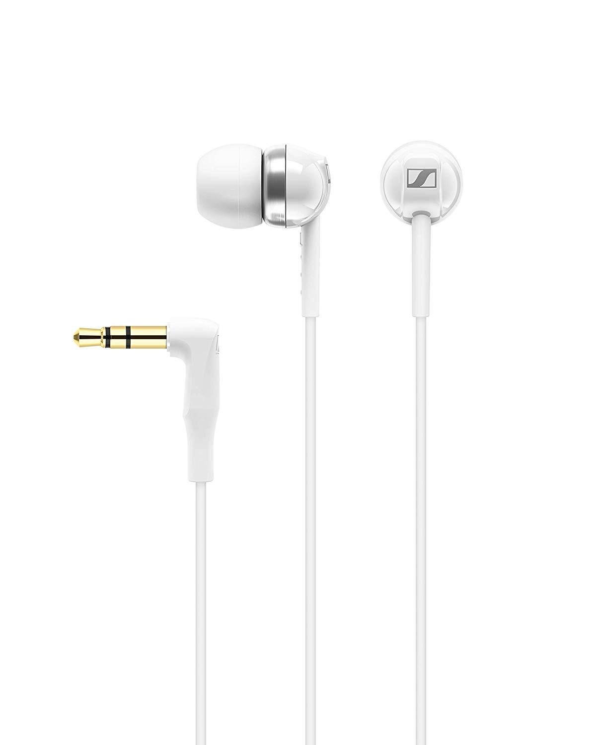 Słuchawki przewodowe Sennheiser CX 100 Dokanałowe Biały
