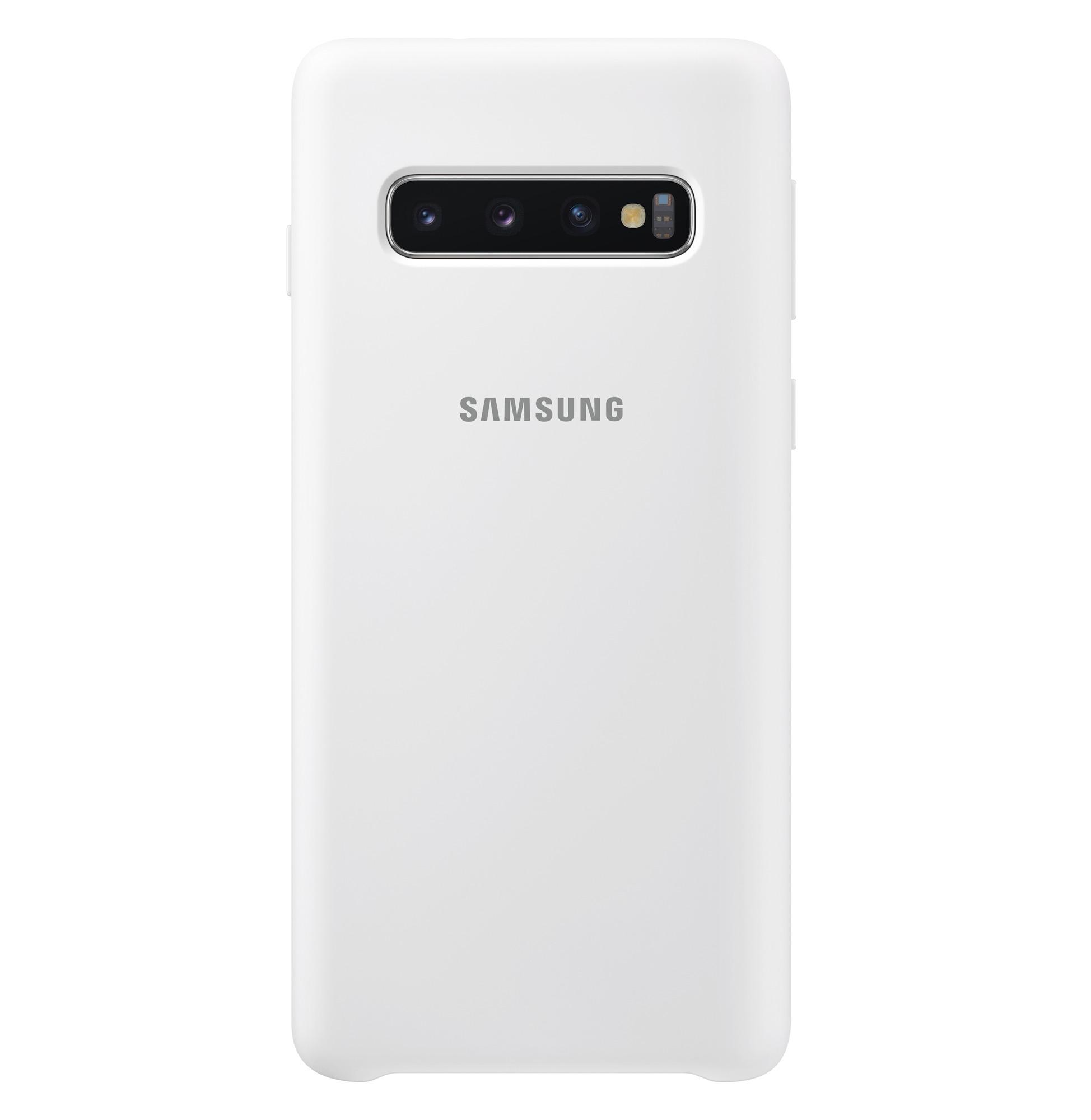 Samsung Galaxy S10 Silicone Cover EF-PG973TW (biały)