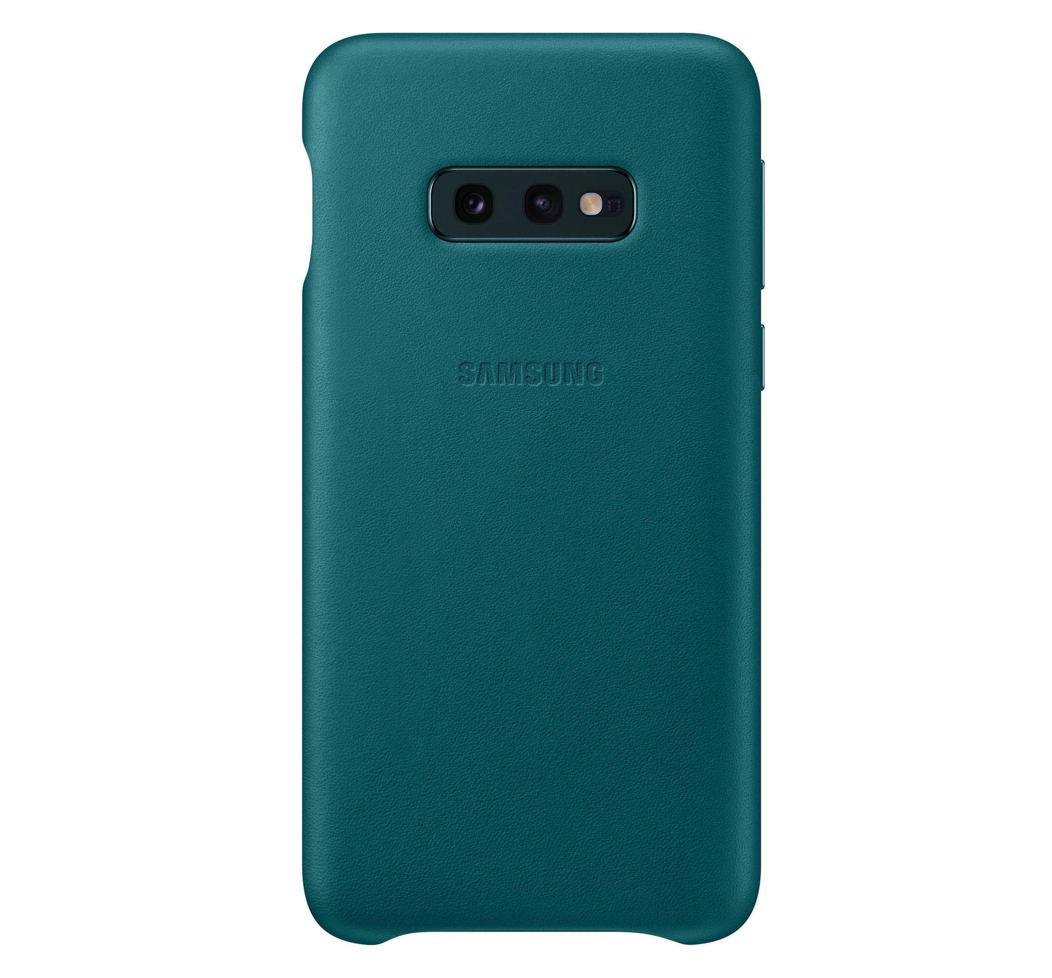Samsung Galaxy S10e Leather Cover EF-VG970LG (zielony)