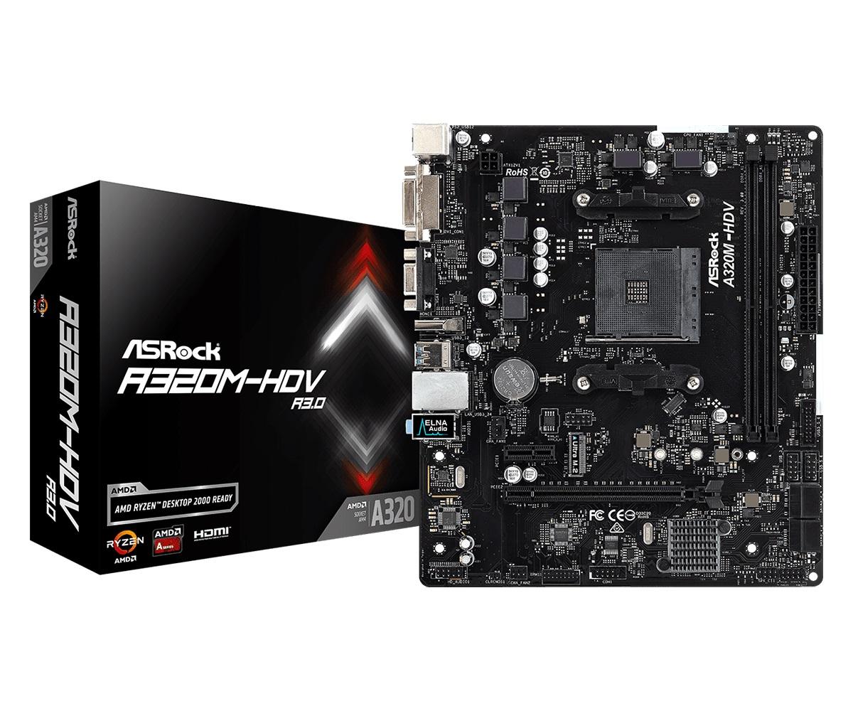 Płyta główna ASrock A320M-HDV R3.0