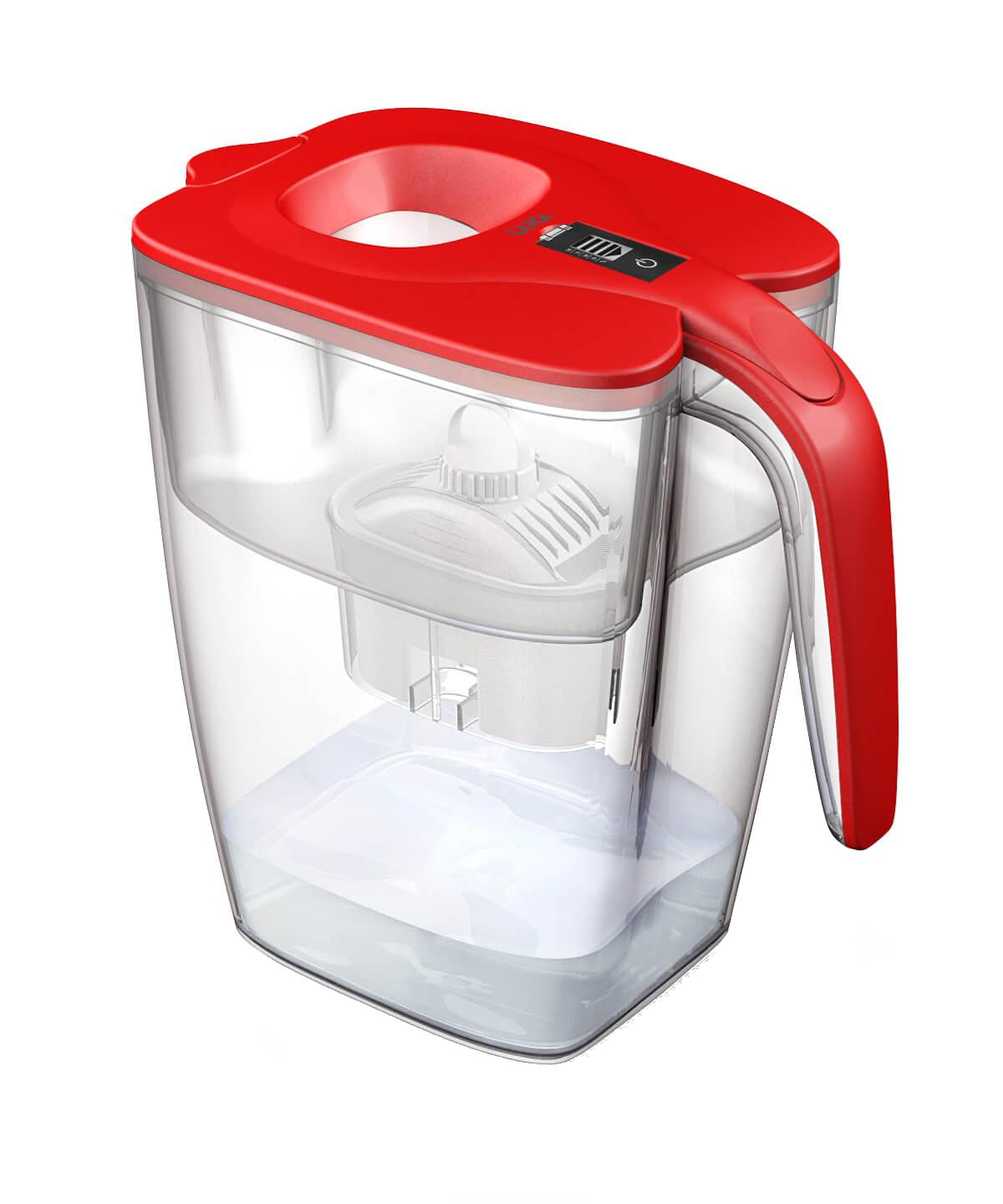 Dzbanek filtrujący Laica Big Milano J81AB (czerwony)