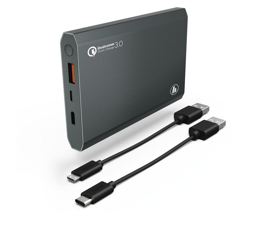 Powerbank Hama Power Pack PA12 12000 mAh 00183352 (antracyt)