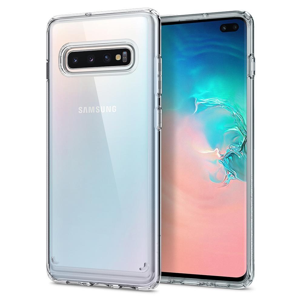 Etui Spigen Ultra Hybrid 606CS25766 do Samsung Galaxy S10+ (crystal clear)