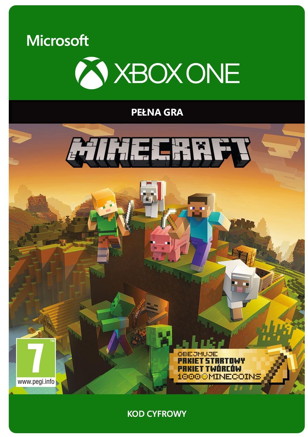 Minecraft Master Collection [kod aktywacyjny] - Gra na Xbox One (Kompatybilna z Xbox Series X/S)