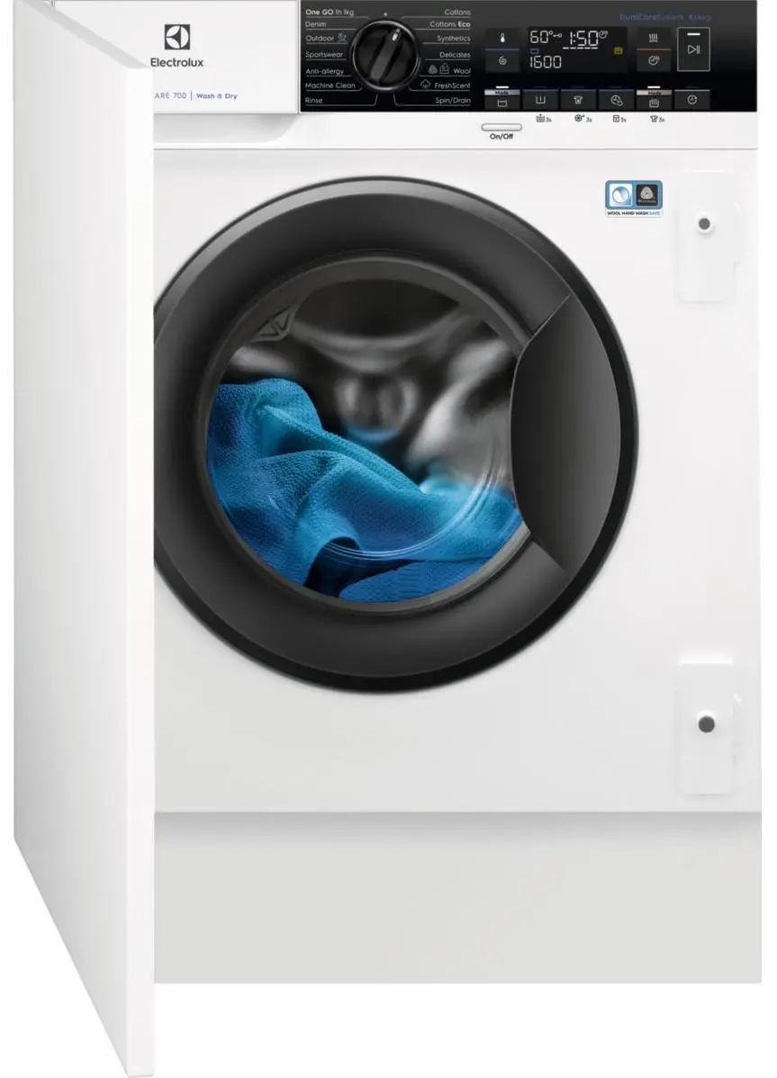Pralko-suszarka Electrolux EW7W368SI 8kg/4kg