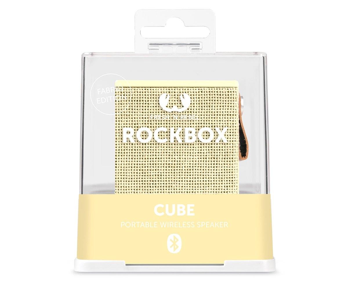 Głośnik Bluetooth Fresh 'n Rebel Rockbox Cube Fabriq Edition Buttercup