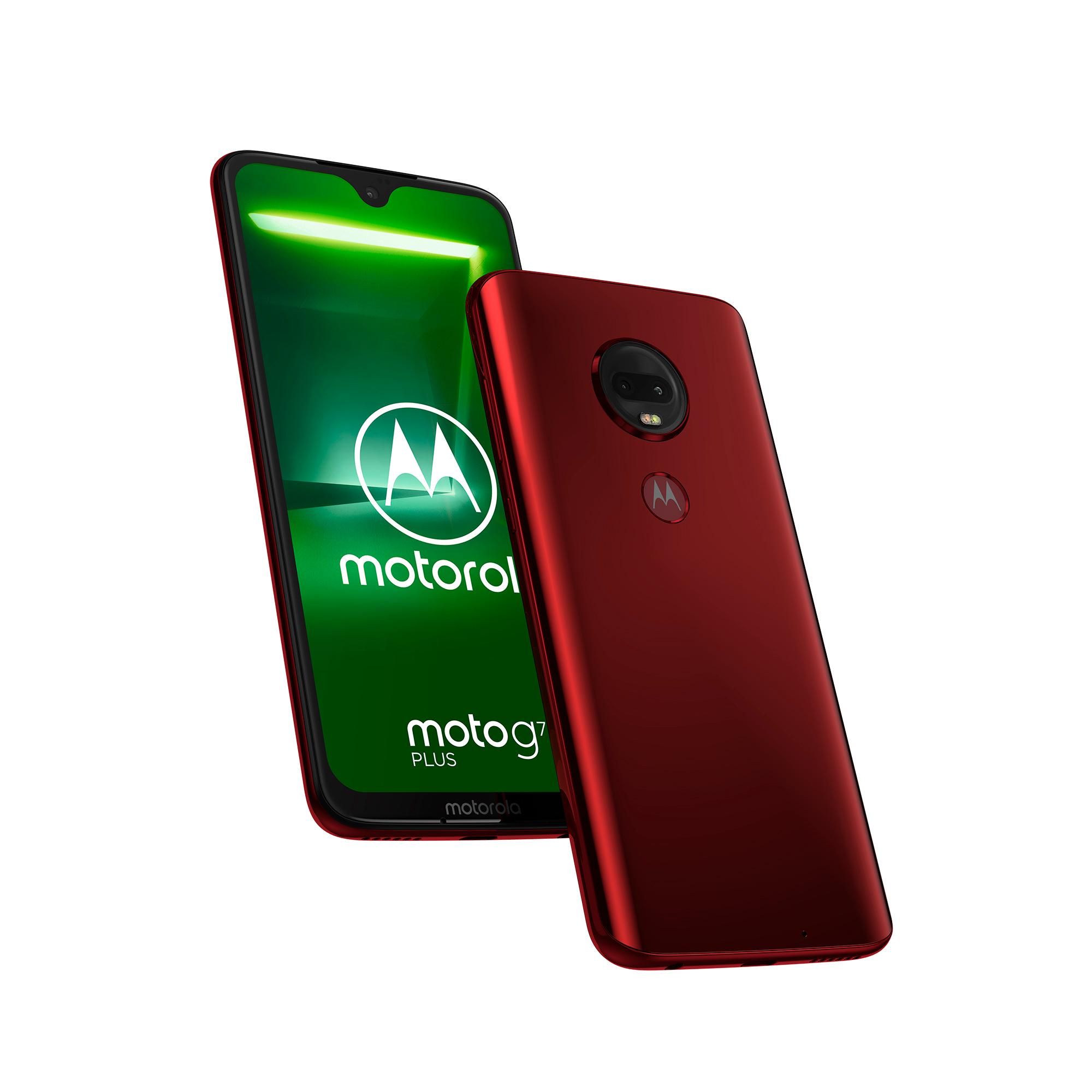 Smartfon Motorola Moto G7 Plus 4/64GB DS (czerwony)