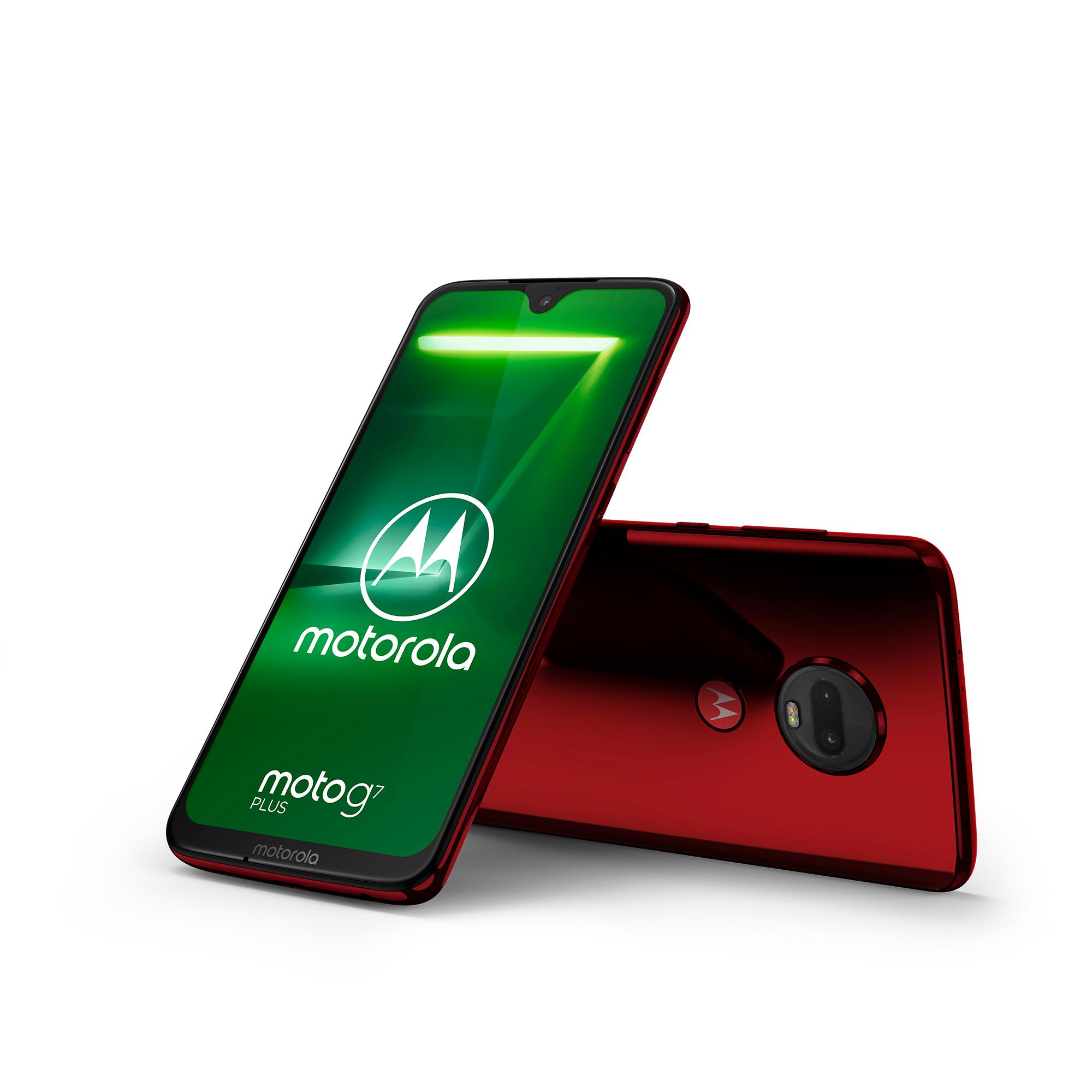 Smartfon Motorola Moto G7 Plus 4/64GB DS (czerwony)