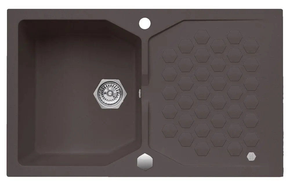 Zlewozmywak Alveus Sensual 30 4303003 Granitowy Czekoladowy