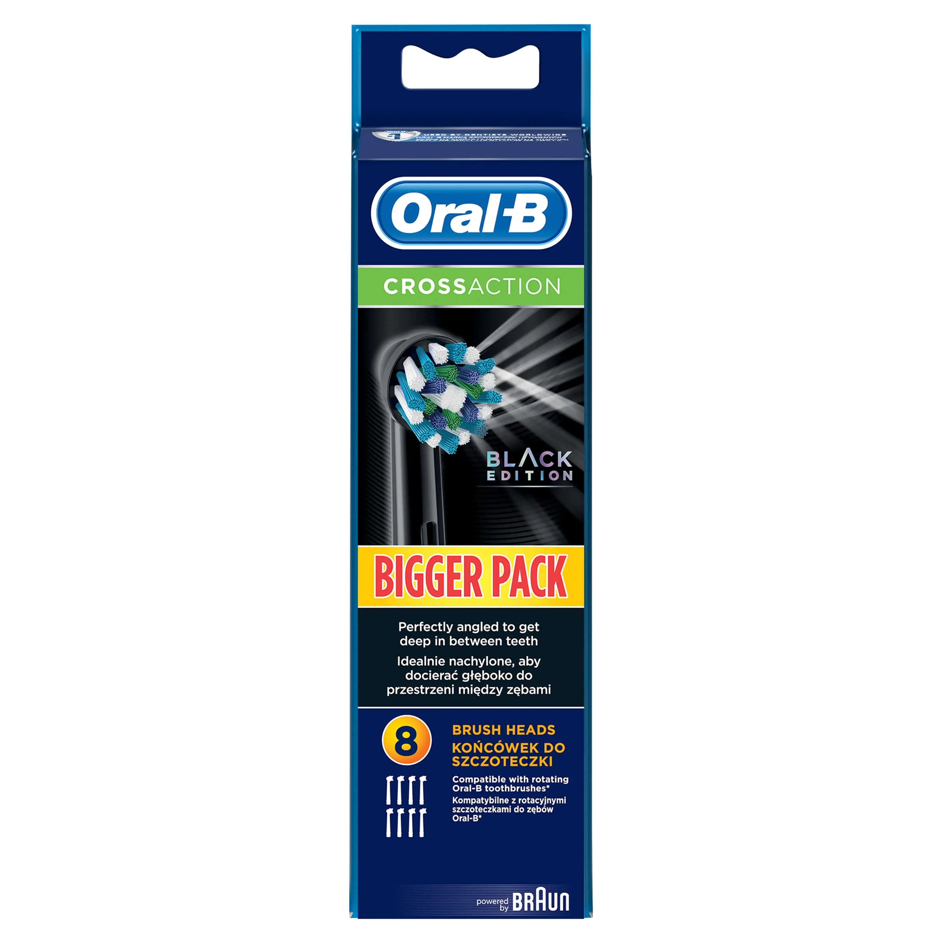 Końcówka do szczoteczki Oral-B Cross Action 8szt.