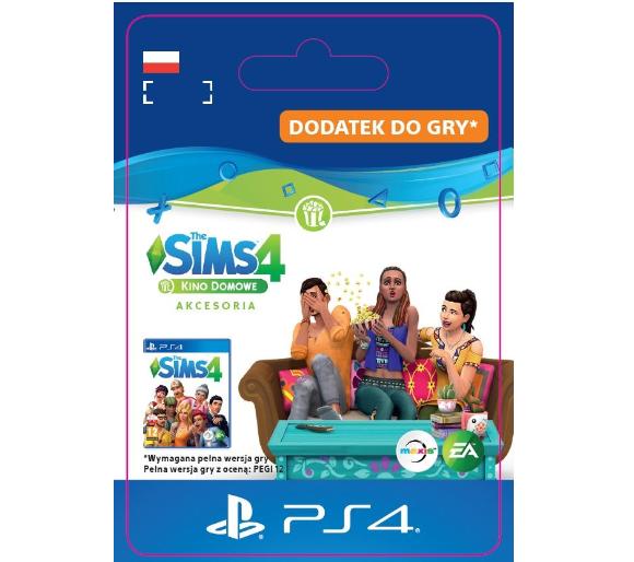 kod aktywacyjny The Sims 4 - Kino Domowe DLC [kod aktywacyjny] PS4