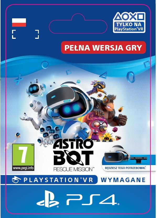 Astro Bot Rescue Mission VR [kod aktywacykny] Gra na PS4 (Kompatybilna z PS5)