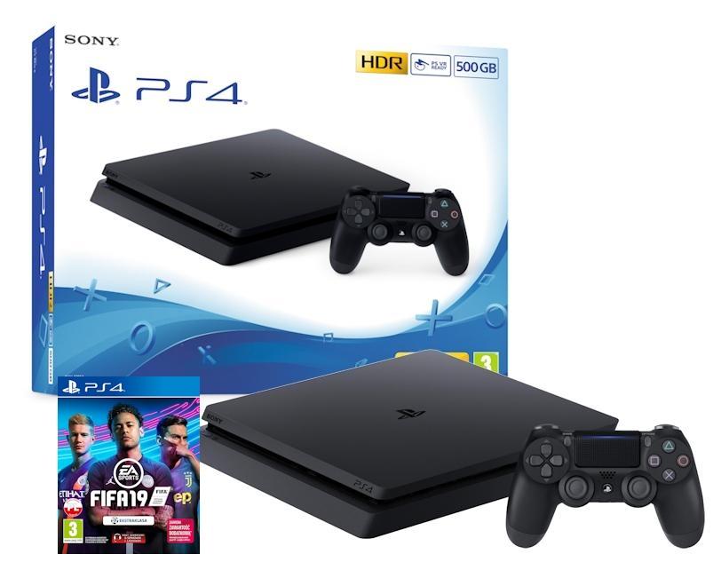 Konsola Sony PlayStation 4 Slim 500GB + FIFA 19
