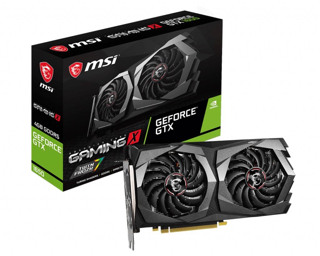 MSI GeForce GTX 1650 GAMING X 4GB GDDR5 128bit