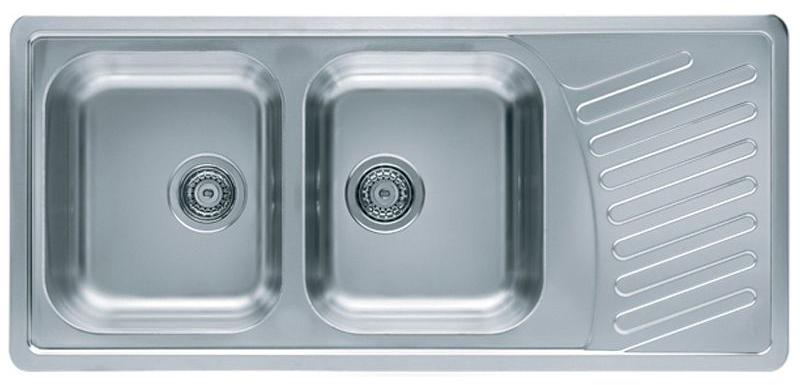 Zlewozmywak Alveus Elegant 70 1009387 - len - stalowy - wpuszczany w blat - ociekacz