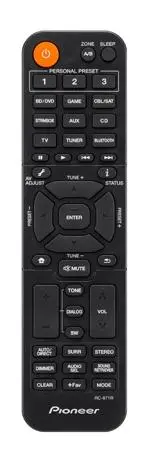 Amplituner Pioneer VSX-534 5.1-kanałowy Dolby Atmos DTS X Bluetooth Czarny