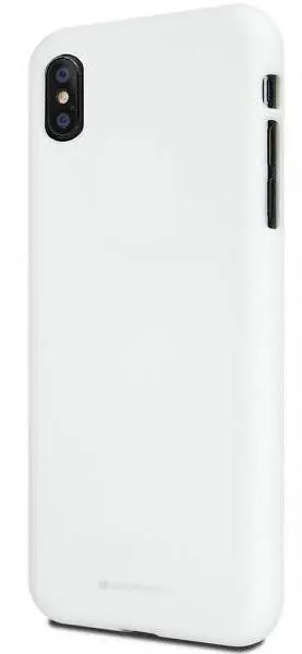 Etui Mercury Soft Feeling Mate 20 Biały