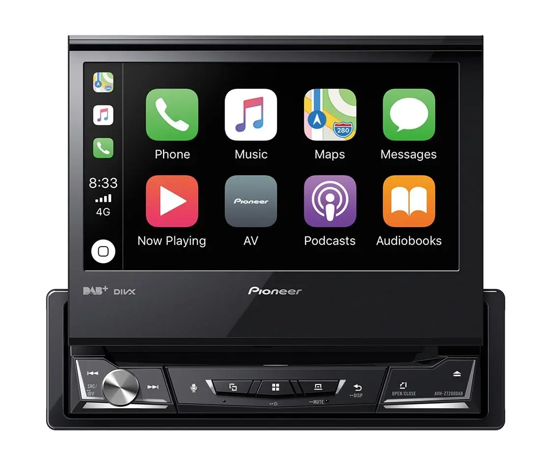 Pioneer AVH-Z7200DAB z DVD/CD/USB 6,8" 4x50W Bluetooth