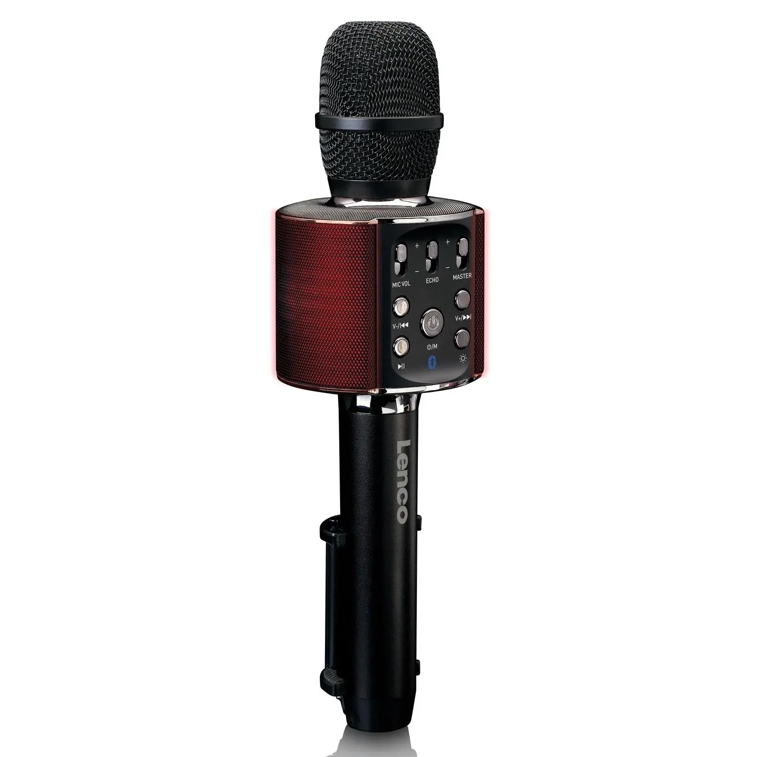 Mikrofon z głośnikiem Bluetooth Lenco BMC-090 5W Czarny