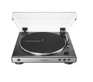 Audio-Technica AT-LP60XUSB Automatyczny Napęd paskowy Przedwzmacniacz Czarno-srebrny