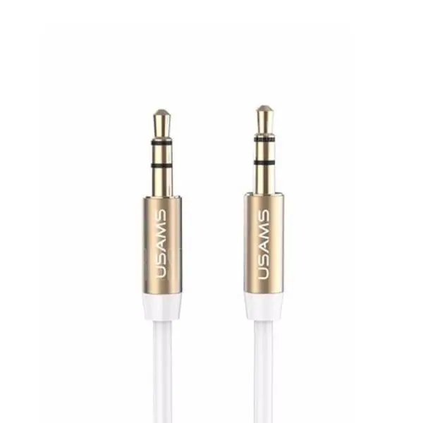 Kabel  audio USAMS YP-01 1m Biały